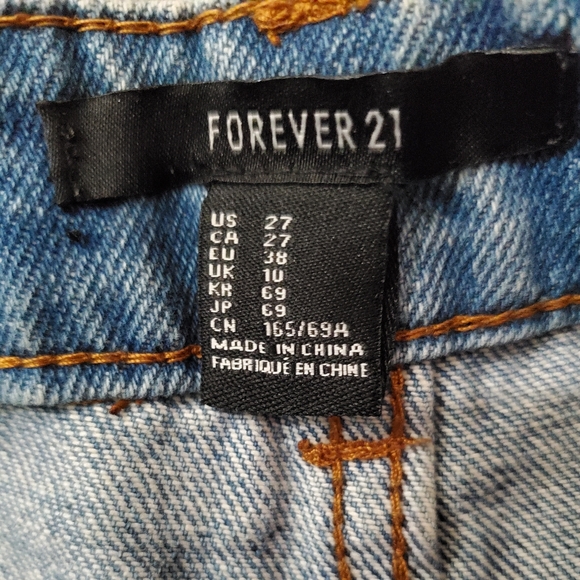 Patriotic Distressed Shorts 27 Forever 21 - Picture 2 of 7